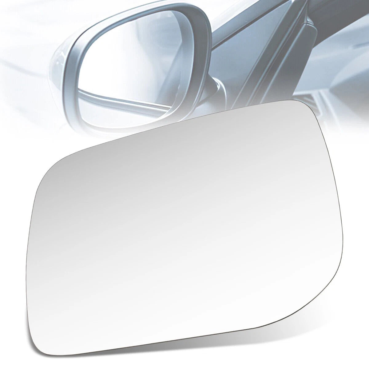 Side Door Mirror Glass for Range Rover (1995–1999) OE Style Flat Lens Left