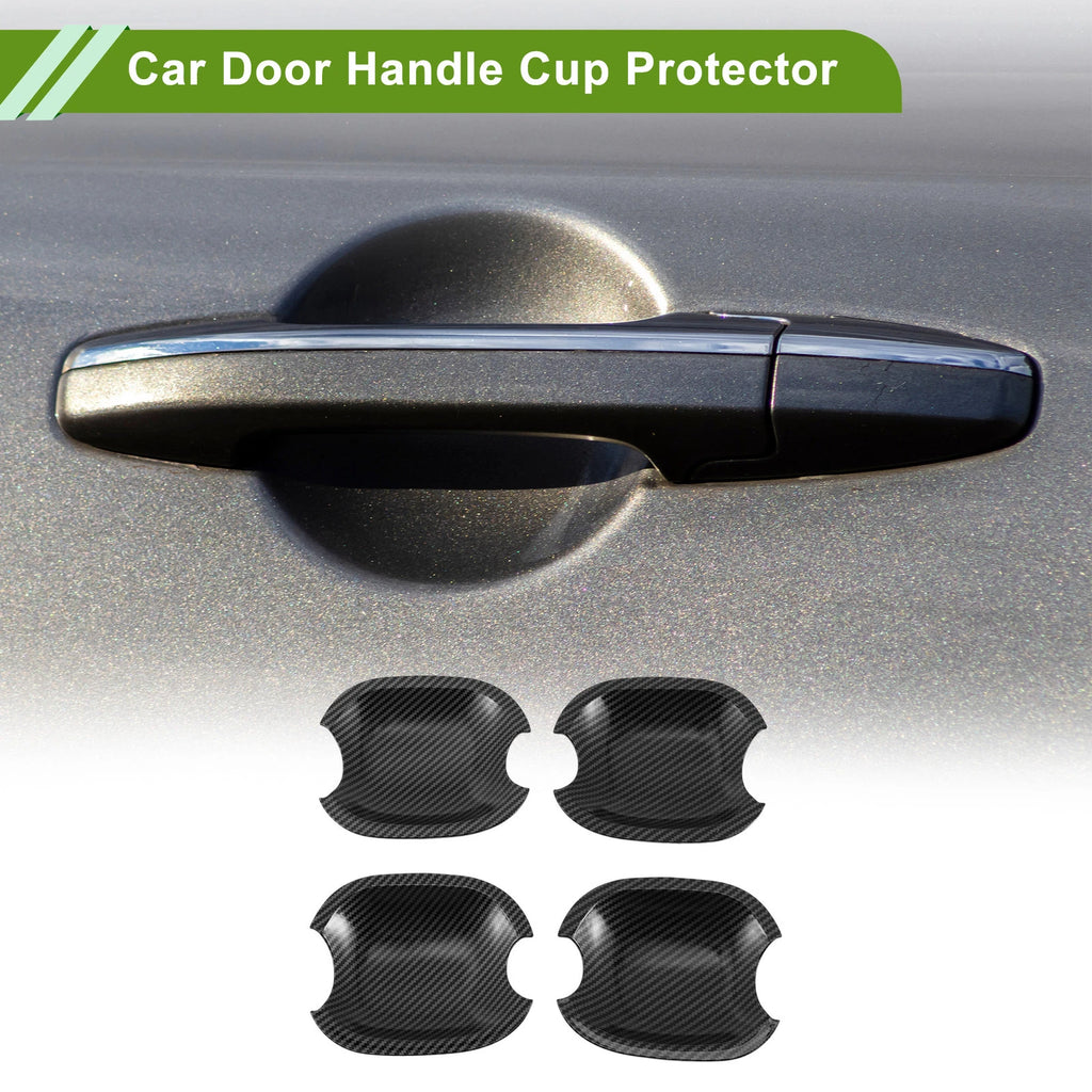 Set of 4 Door Handle Cup Protectors for Toyota Highlander Camry Avalon