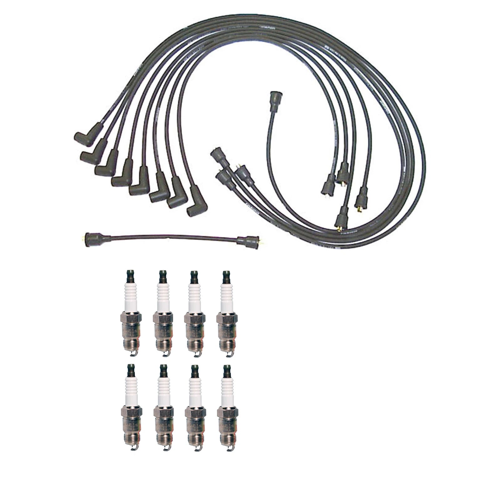 Denso Wire Set & 8 Iridium TT Spark Plugs Kit for Chevrolet GMC V8