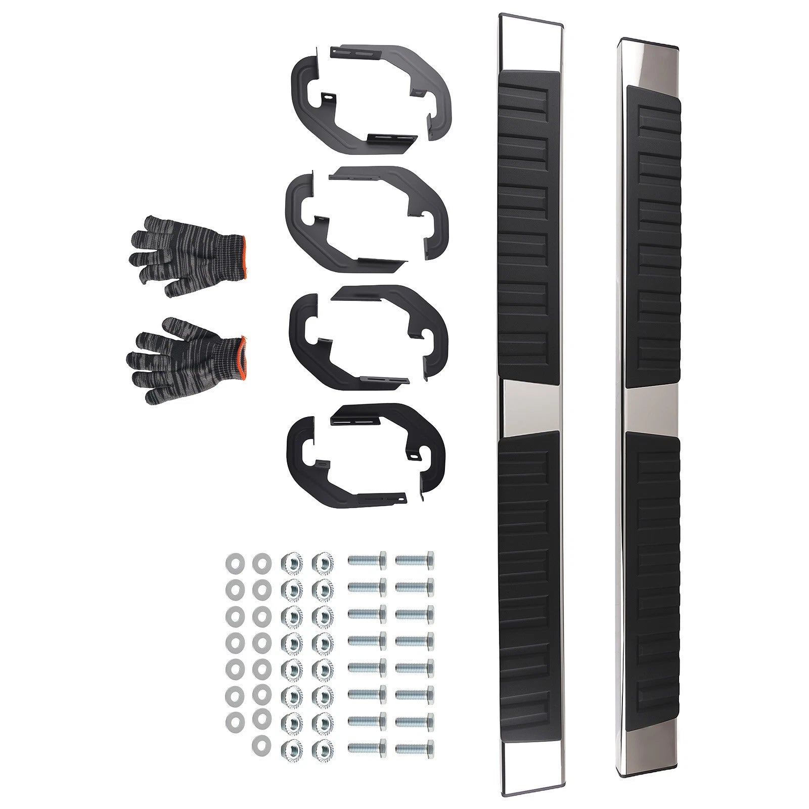 Non-Slip Running Board Side Steps for Silverado/Sierra 1500 (2019–2026)
