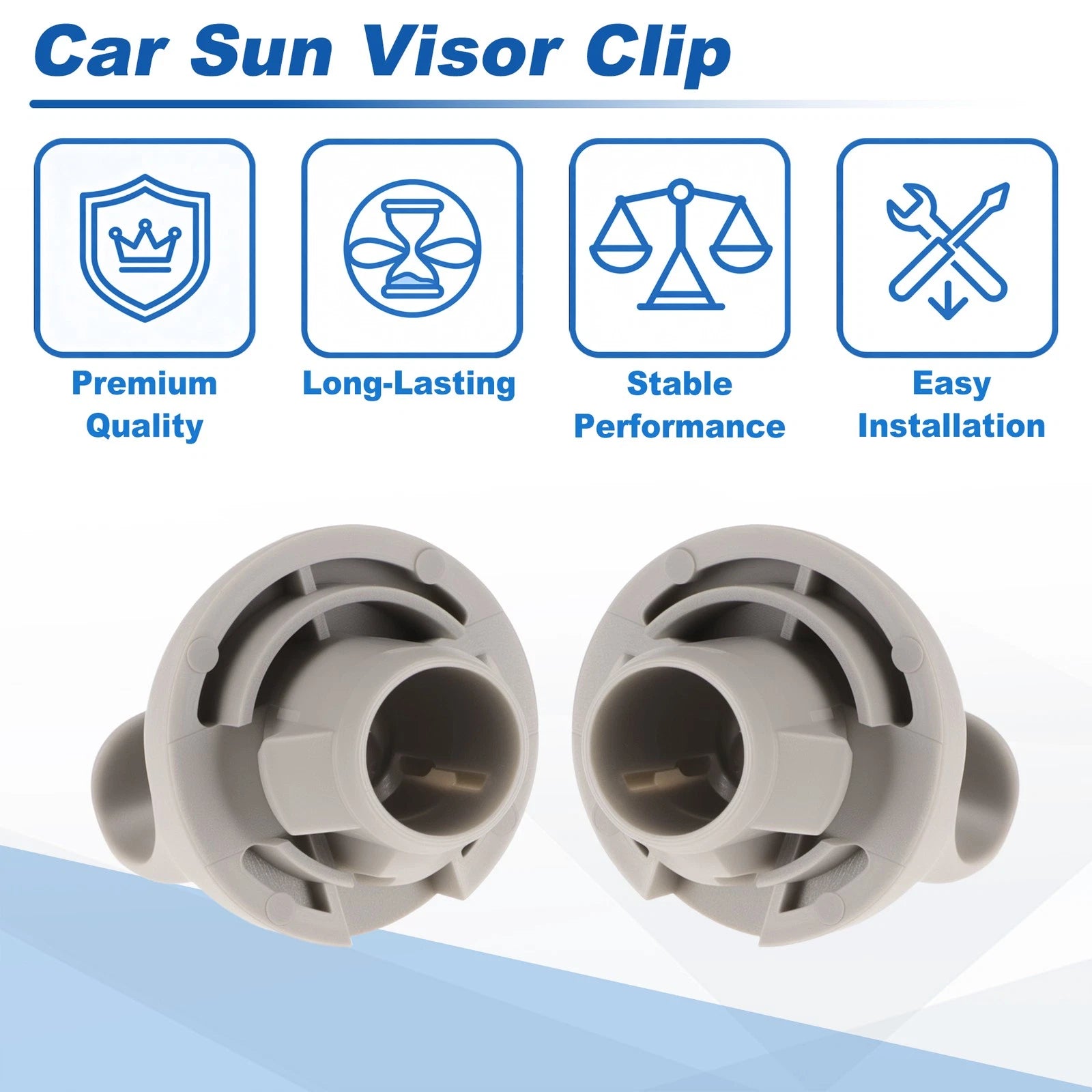 Sun Visor Clip for Infiniti FX35 FX45 G35 (2003–2008) 96409BC402