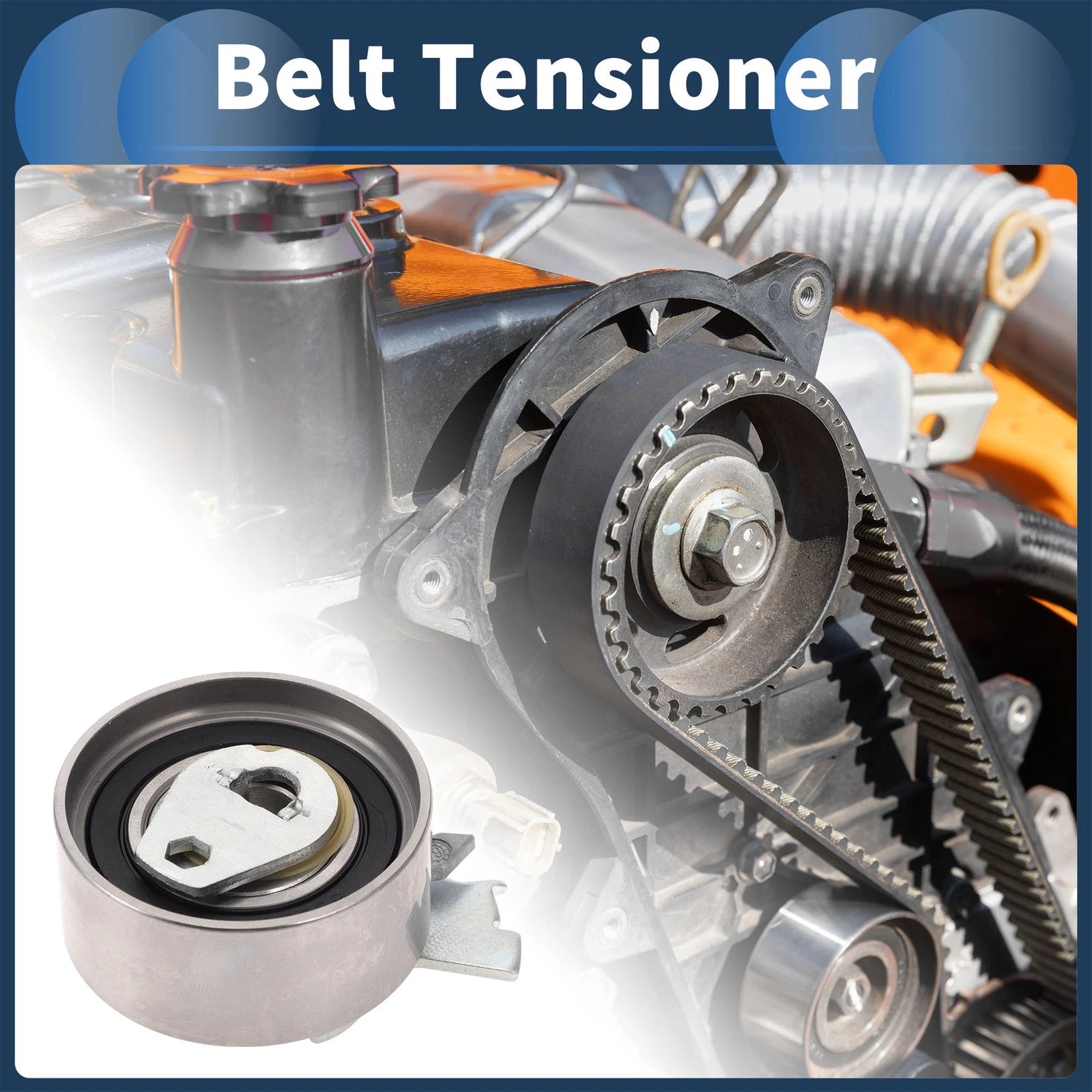 Belt Tensioner for Chevrolet Astra (2002–2011) No. 9158004 Metal