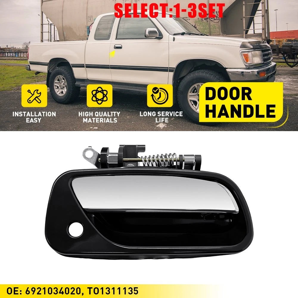 Chrome Right Outer Door Handle for Toyota T100 Truck (1993–1998)