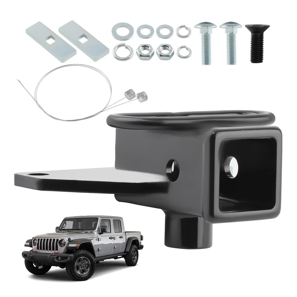 Tow Trailer Hitch Class III 2" Receiver for Jeep Gladiator JT (2020–2026)