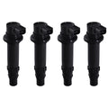 4X Ignition Coils for Yamaha YZF R1 (2002–2014), YZF R6 (1999–2007), R6S (2006–2009)