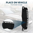 Dashboard Cover Mat for Volkswagen T-ROC (2018–2023) Sun Protector Black