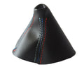 Leather Automatic Shift Boot Cover for BMW E81 E82 E87 (2004–2013) Black M Type