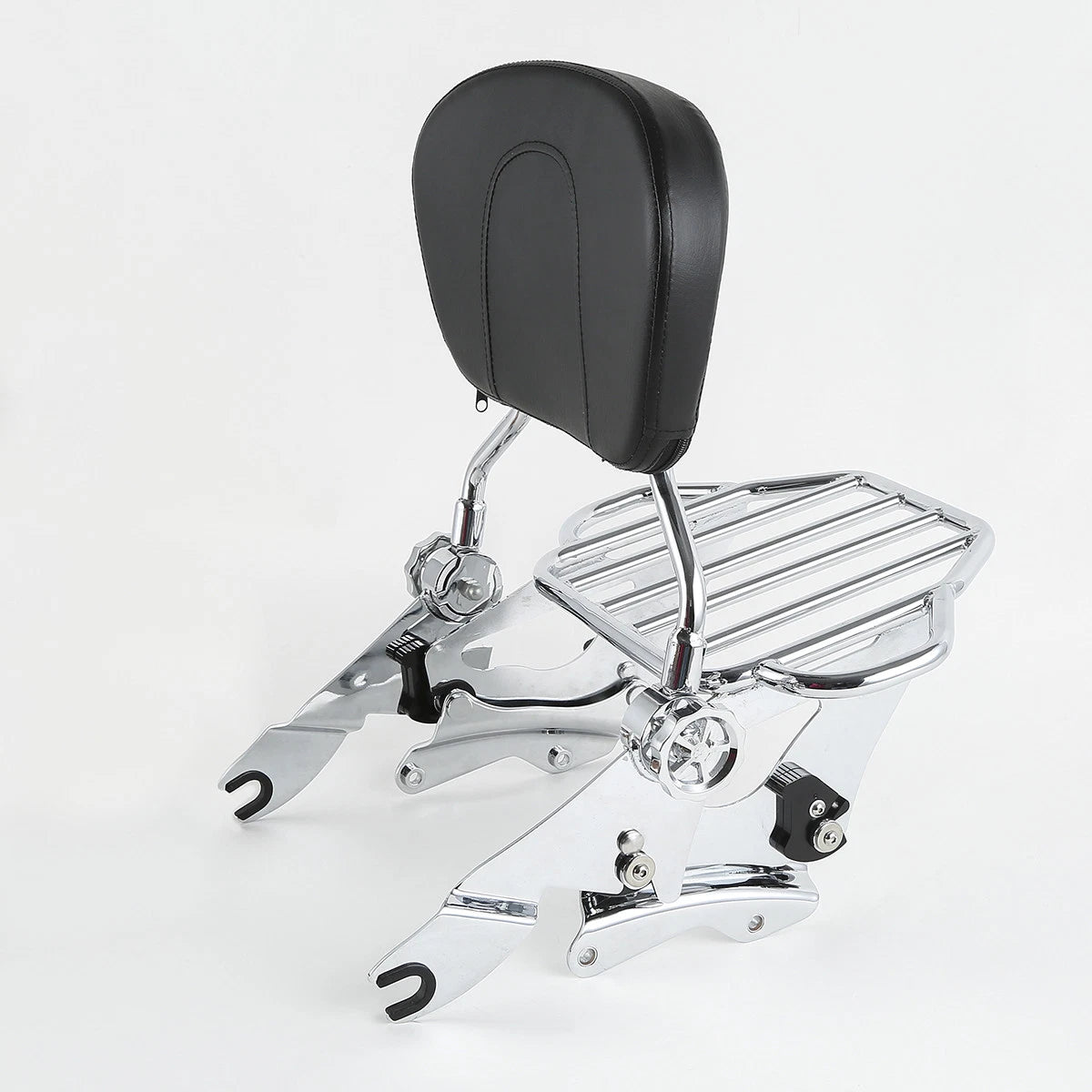 Sissy Bar Luggage Rack Backrest Pad Docking Kit for Harley Touring (2014–2024)