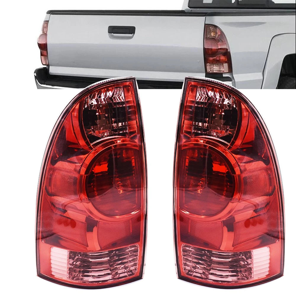 Set of 2 Red LED Tail Lights for Toyota Tacoma (2005–2015)