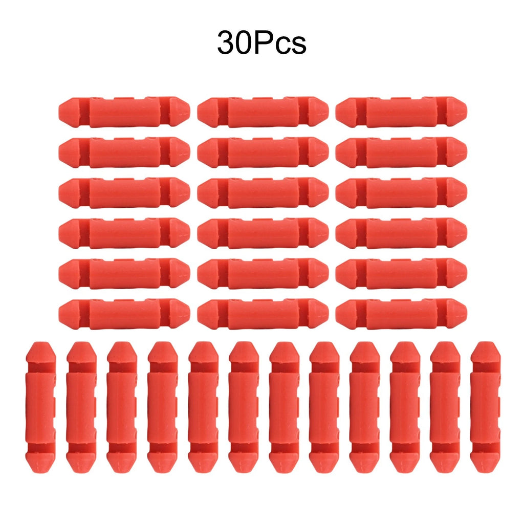 30PCS Nylon Auto Stopper Beads for Fishing Gear