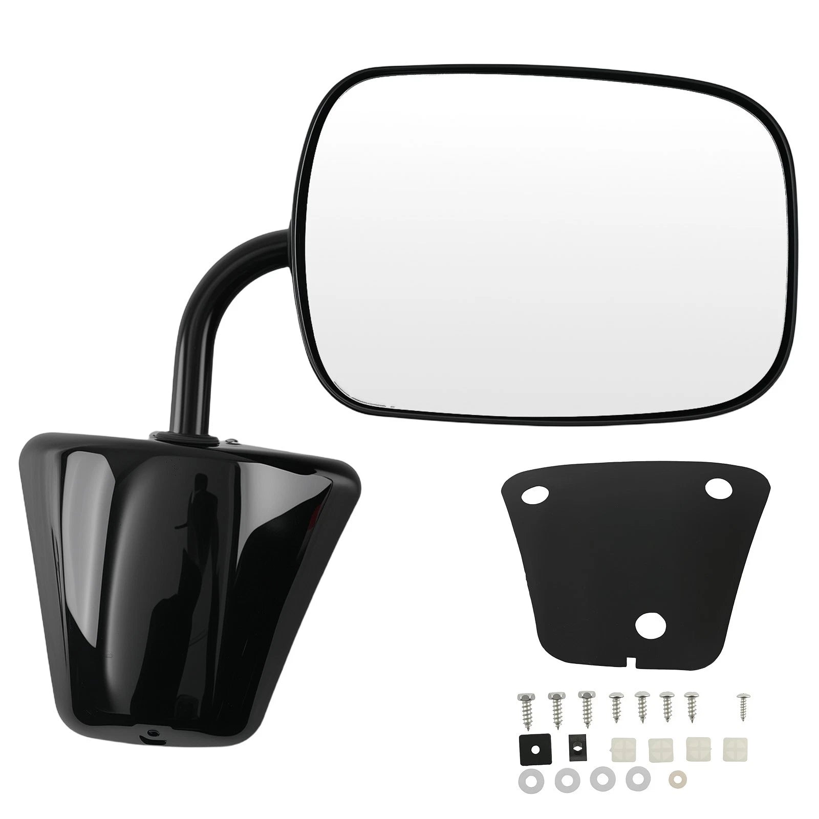 Right Side Mirror for GMC K1500 Sierra 1988-1999 Manual Fold 19177485