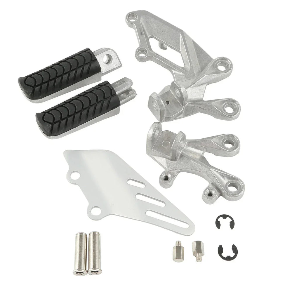Front Rider Driver Foot Pegs Bracket Set for Kawasaki Ninja ZX14R (2006-2023)