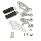Front Rider Driver Foot Pegs Bracket Set for Kawasaki Ninja ZX14R (2006-2023)