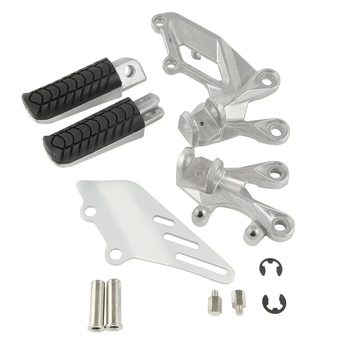 Front Rider Driver Foot Pegs Bracket Set for Kawasaki Ninja ZX14R (2006-2023)