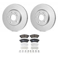 Set of 2 Bosch QuietCast Rear Rotors & TRW Pro Ceramic Pads for RX350 Sienna (2007–2022)