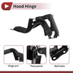 Hood Hinge for Toyota RAV4 (2014) - Left Side, 1 pcs