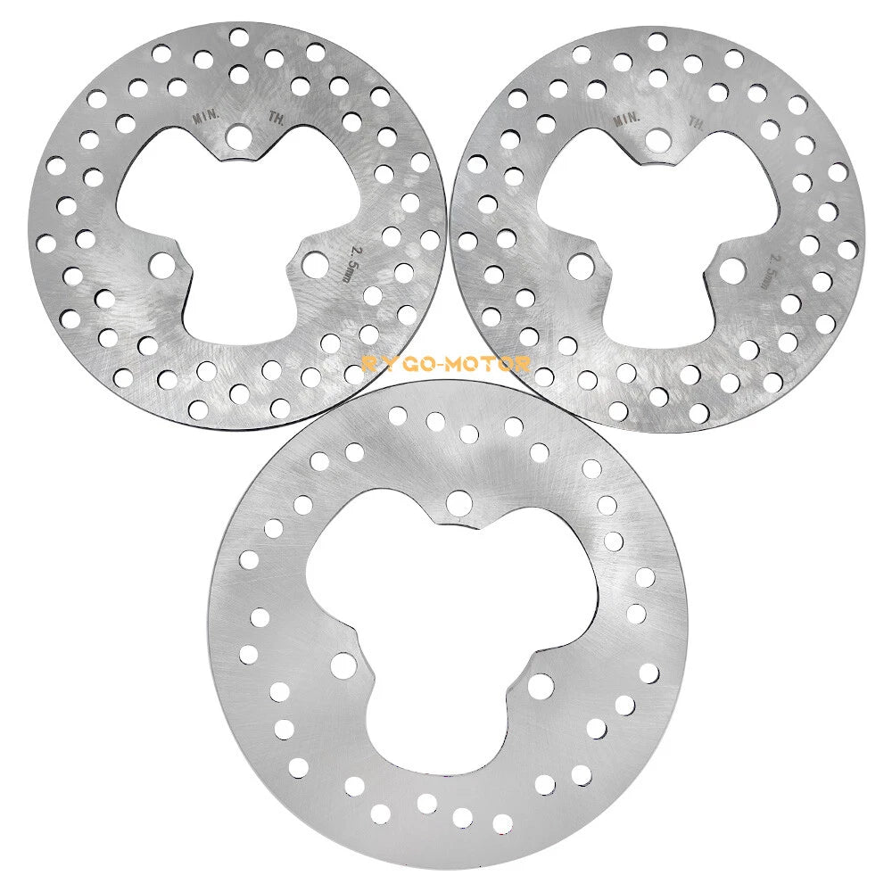 Front & Rear Brake Disc Rotors for Honda TRX450R TRX450ER (2004–2014)