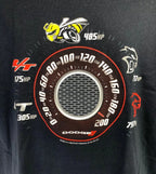 Speedometer T-Shirt for Dodge Challenger and Charger Trim Levels (2008–2023)