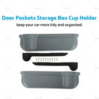 Door Pockets Storage Box for Toyota Land Cruiser 70 Series (2016–2023)