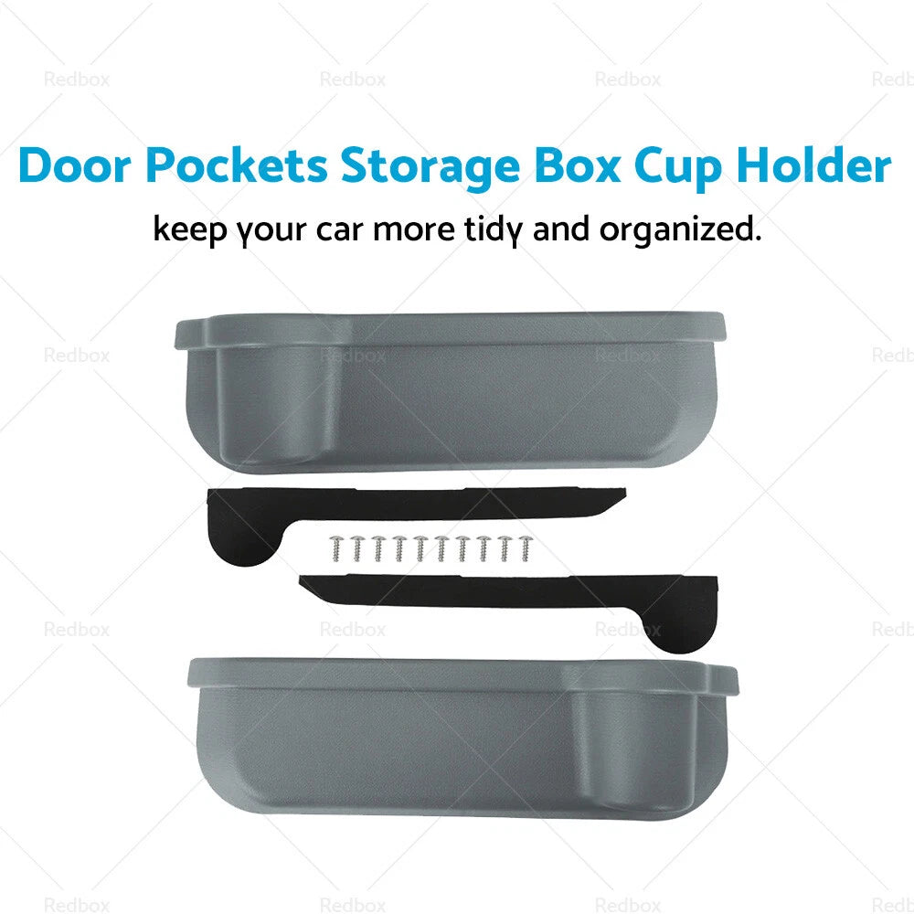 Door Pockets Storage Box for Toyota Land Cruiser 70 Series (2016–2023)
