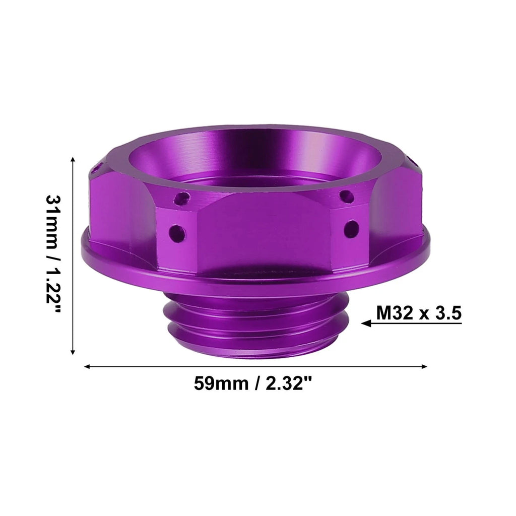 Gas Engine Oil Filler Cap Plug Cover for Subaru Impreza, Outback, Legacy (1993–2023)