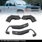 Set of 2 Front Bumper Brackets for Chevrolet GMC C-K Series (1994-2000)