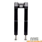 10" Tall Pullback Riser for Harley Dyna FXD FXDB FLHR FLSL FXBB FXBR (2006-2023)