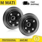 2Pcs Brake Drums for Yamaha YFB250 YFB250FW Timberwolf 250 (1994–2000)