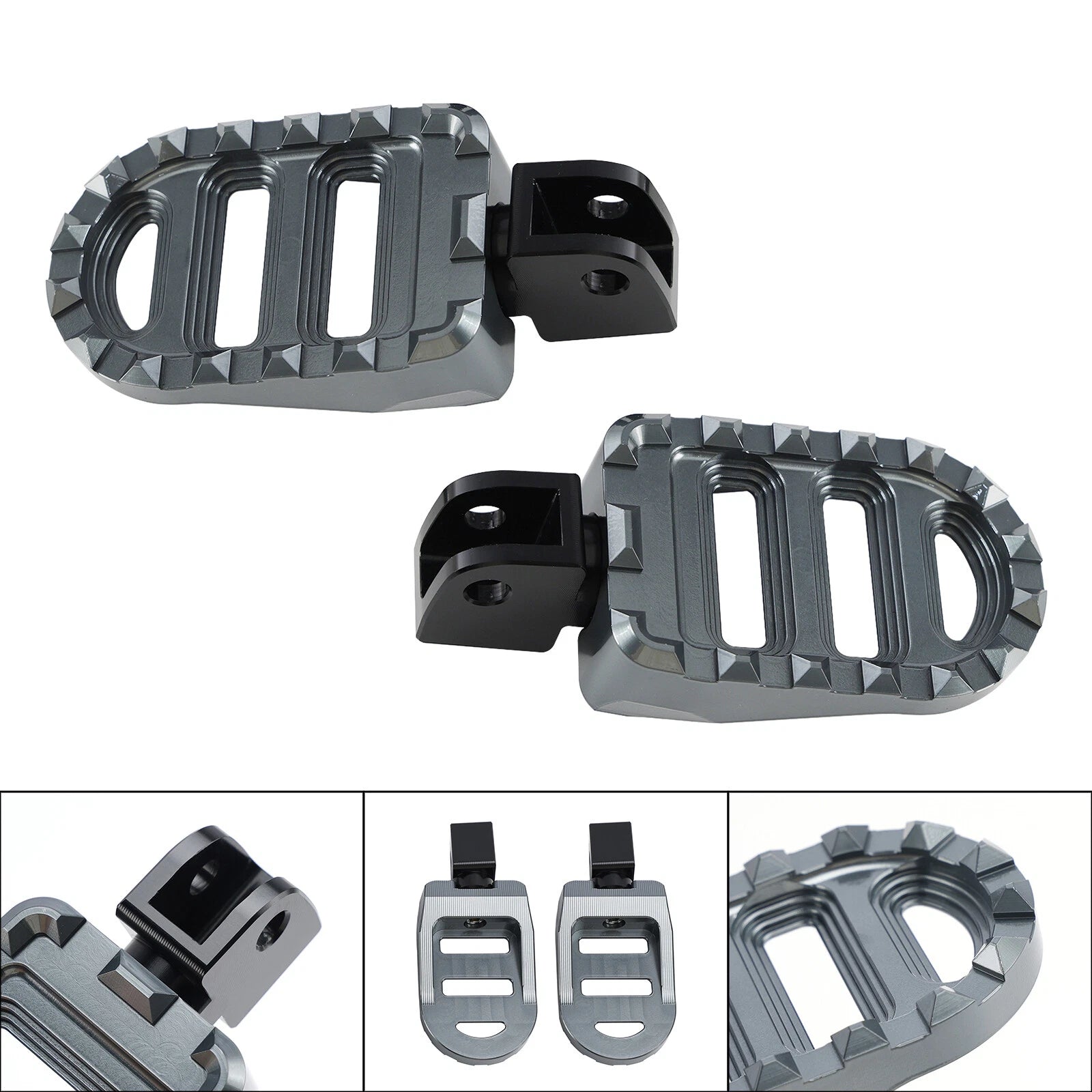 Front Footrests Foot Pegs for Meteor 350 (2021–2023) Classic 350 (2022–2023)