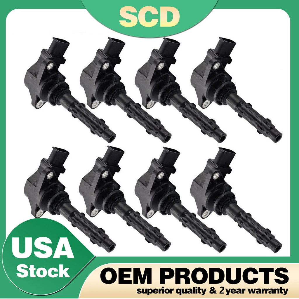 8PCS Ignition Coil for Mercedes-Benz GLK350 E350 C300 C350 ML350 (2008–2015) UF535
