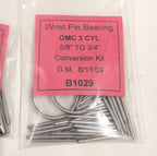 5 Pack OMC B1029 3 Cylinder 5/8'' To 3/4'' Conversion Kit