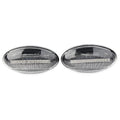 Clear LED Dynamic Signal Side Marker Light for Peugeot 307, 206, 607 (2001–2014)