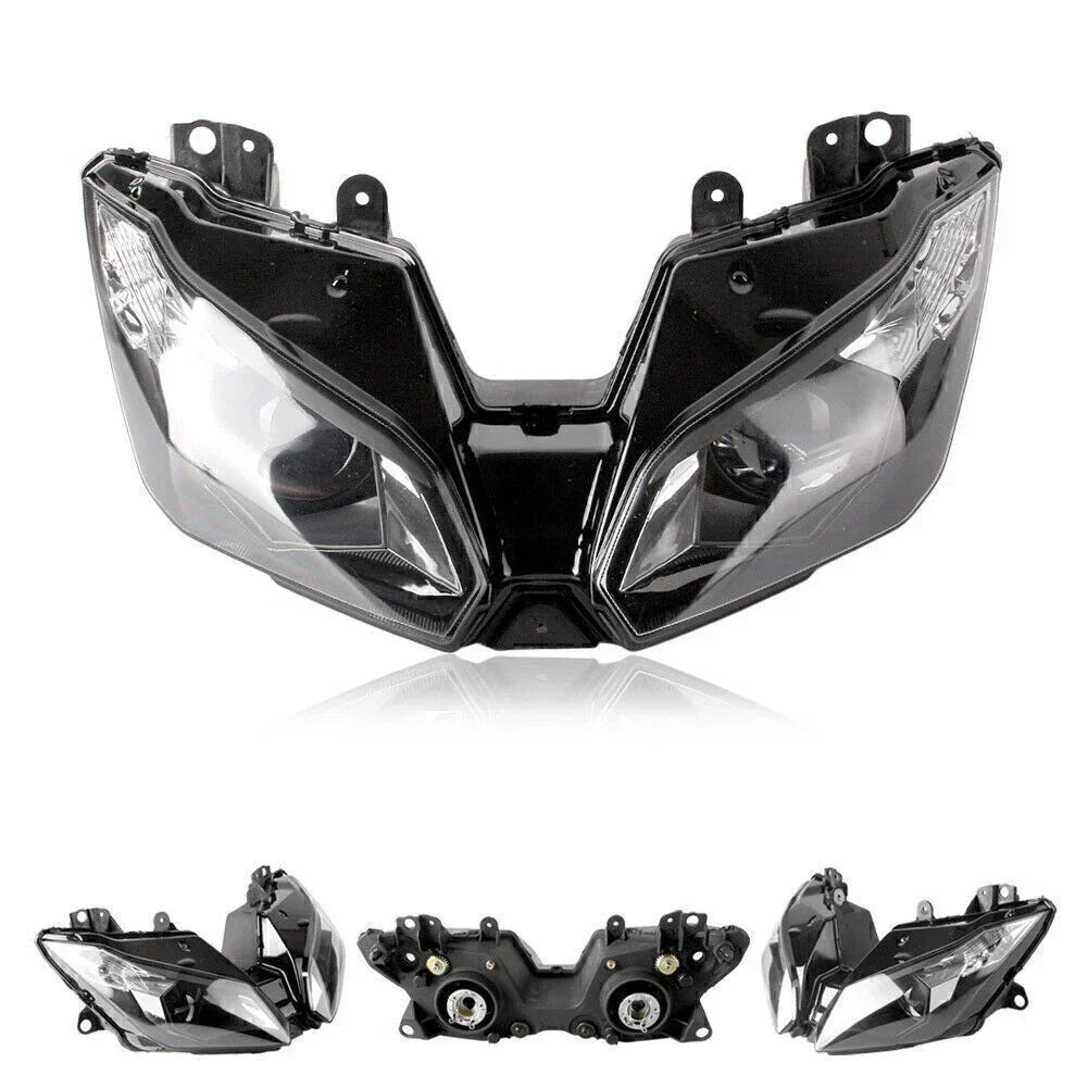 Front Headlight Assembly for Kawasaki ZX6R (2013-2014)