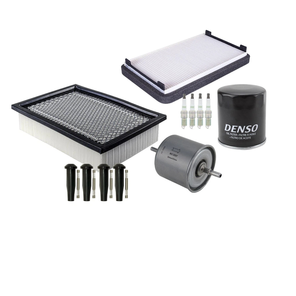 Tune Up Kit with 4 NGK Spark Plugs & Boots for Ford Escape/Mariner/Tribute (2001–2012)