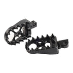 CNC Wide Fat Foot Pegs for Harley Dyna Sportster Fatboy