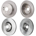 Front & Rear Brake Disc Rotors for Lexus IS300 IS350 IS200t (2016)