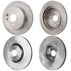 Front & Rear Brake Disc Rotors for Lexus IS300 IS350 IS200t (2016)