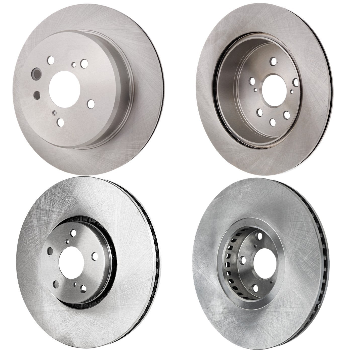 Front & Rear Brake Disc Rotors for Lexus IS300 IS350 IS200t (2016)