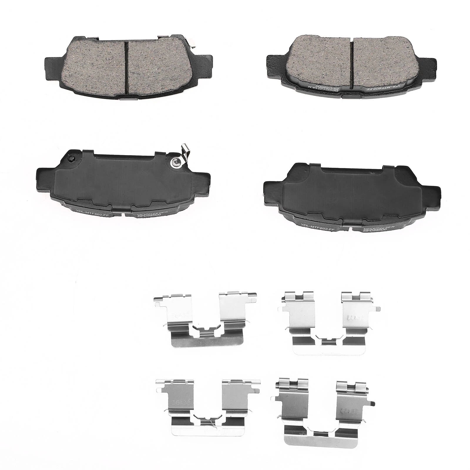 Ceramic Rear Side Brake Pad for Toyota Sienna (2004-2010)