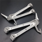 Foot Peg for Suzuki GSXR600 GSXR750 (2006–2007) Silver Rear Passenger Bracket