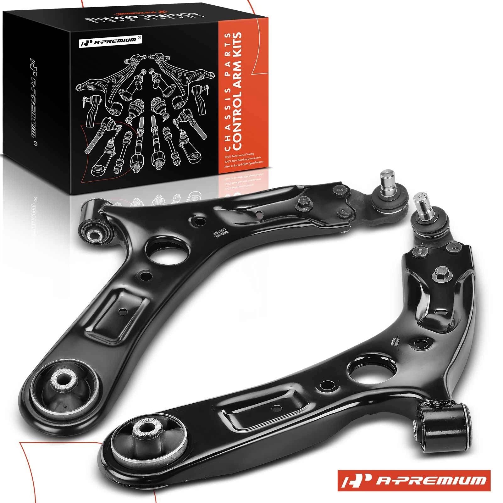2X Front Lower Control Arm Ball Joint for Kia Soul (2014–2019)