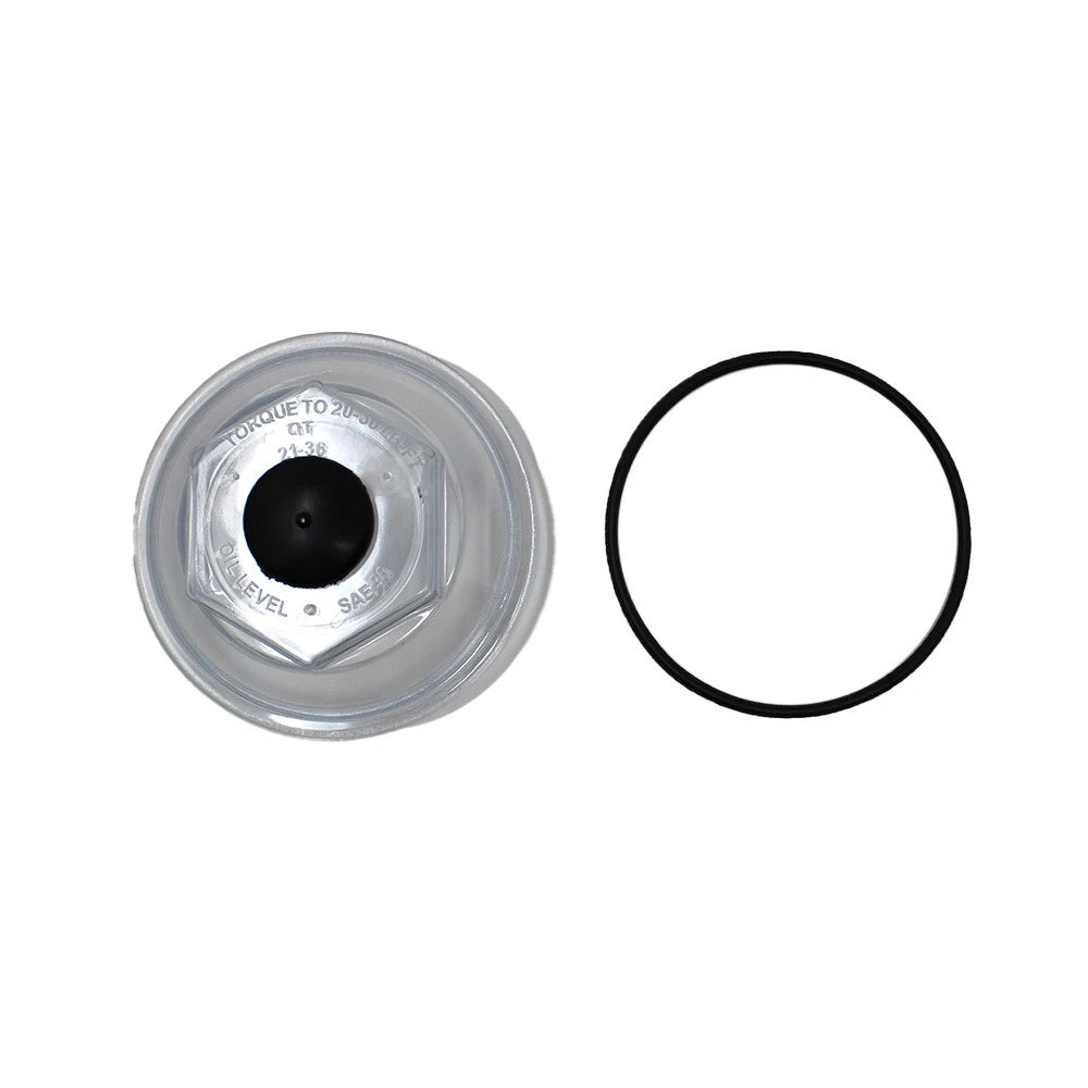 Screw-In Oil Cap for Trailer 9-15K Hubs (Includes O-Ring & Plug)