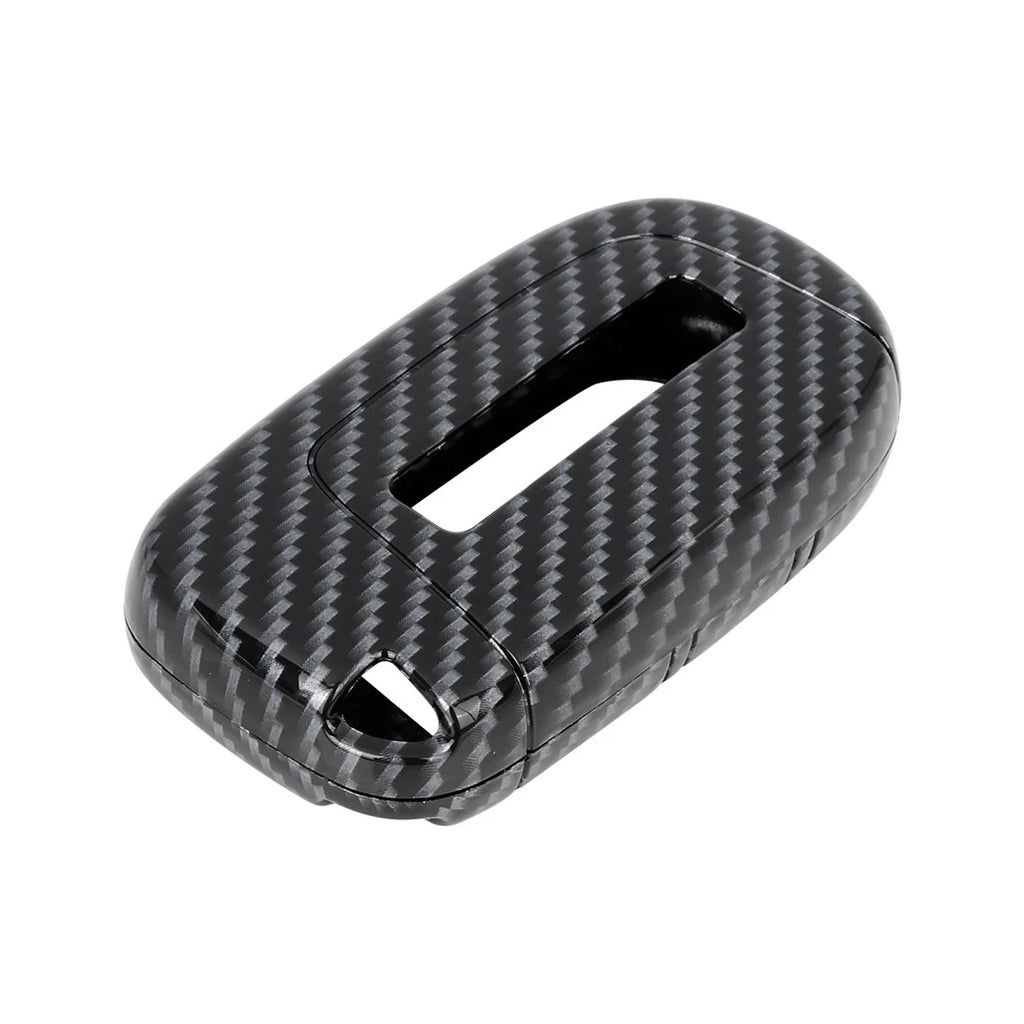 TPU Key Fob Cover for Jeep (Carbon Fiber Pattern)