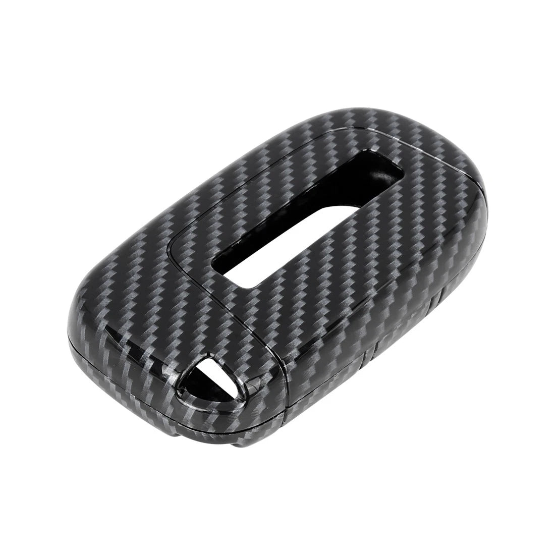 TPU Key Fob Cover for Jeep (Carbon Fiber Pattern)
