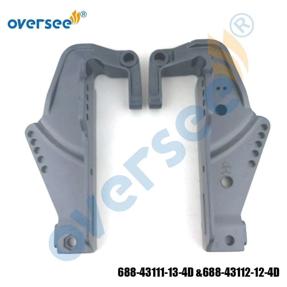 Bracket Kit 688-43111-13-4D & 688-43112-12-4D for Yamaha Outboard (60-90HP)