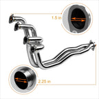 4-2-1 Exhaust Header for VW Cabriolet/Scirocco/GTI Mk1 (1976–1992)