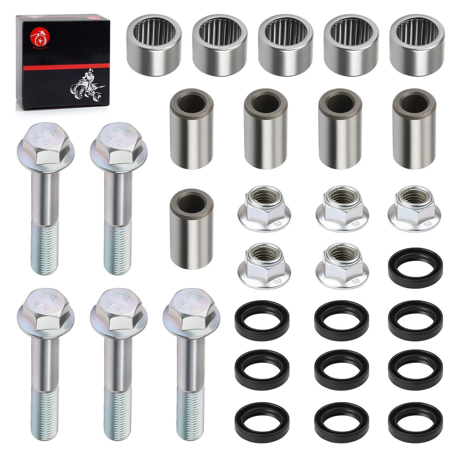 Swing Arm Linkage Bearing Bolt Kit for Honda Sportrax 400 TRX400EX (1999–2008)