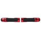 22MM 7/8" Red Handlebar Grips w/ Bar Ends for Harley & Honda