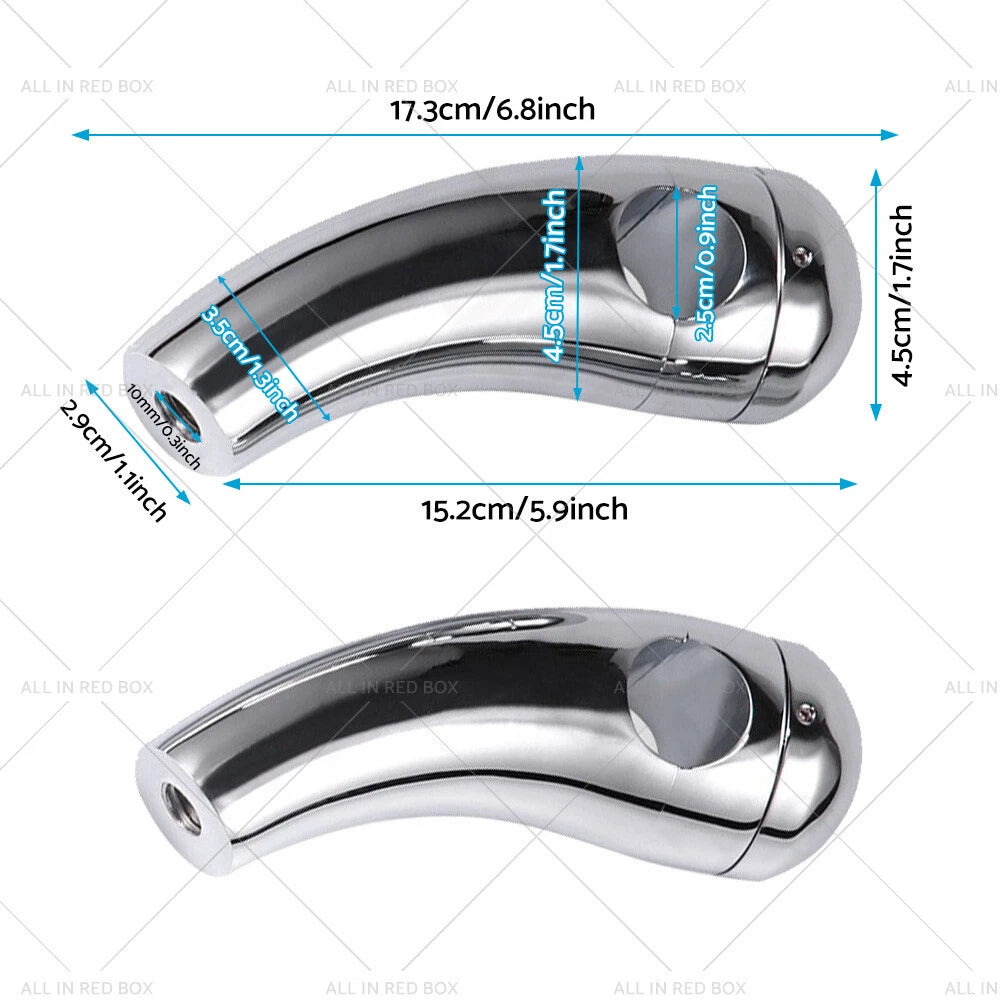 Handlebar Riser for Yamaha VStar, Honda, Suzuki Boulevard, Kawasaki (Fits Various)