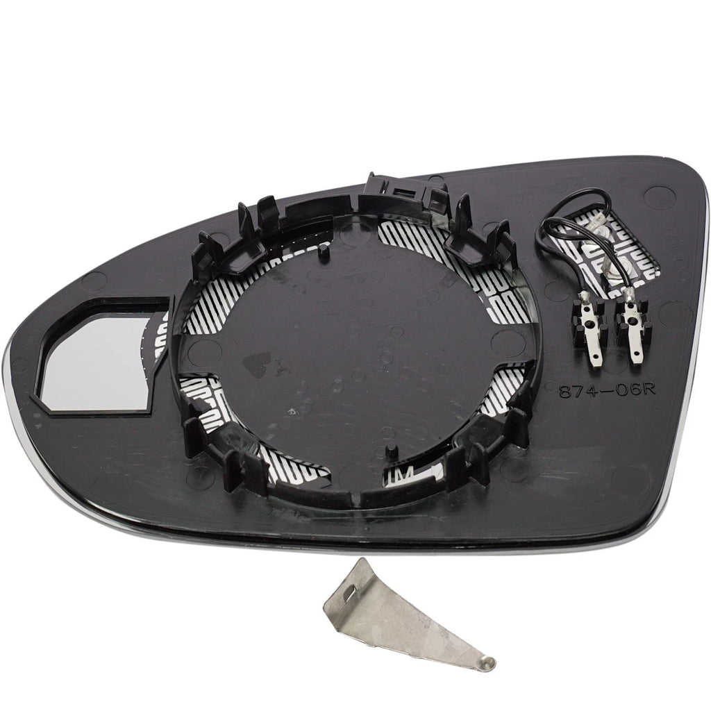 Passenger Right Side Heated Mirror Glass for Chevy Cruze (2016-2019)
